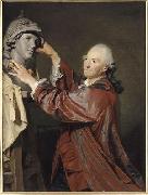 Etienne Aubry Portrait of Louis-Claude Vasse oil painting